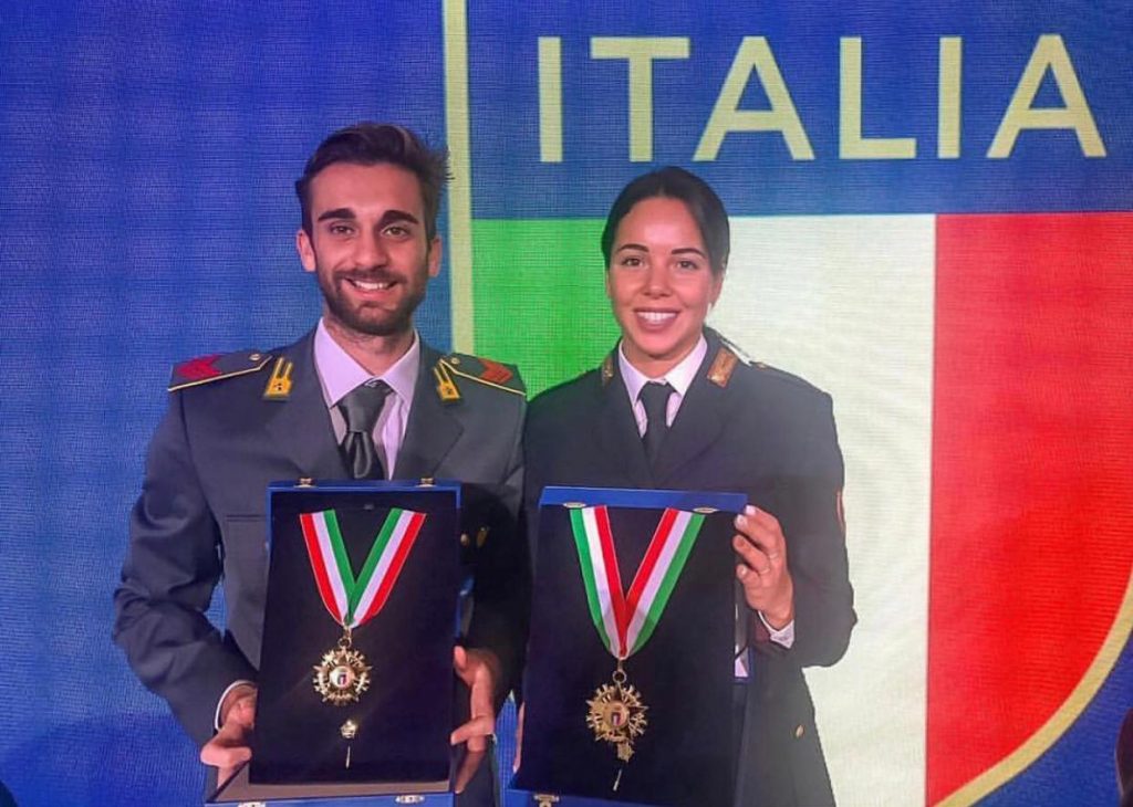 I due fiorettisti hanno ricevuto la più importante onorificenza dello sport italiano