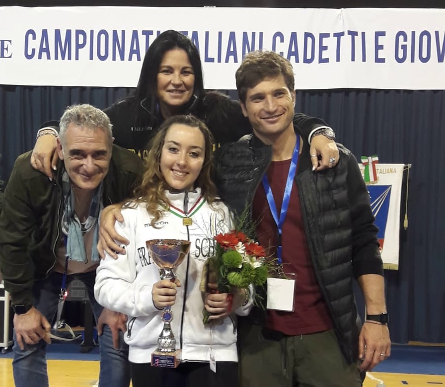 La fiorettista conquista la medaglia di bronzo ai campionati italiani Cadetti