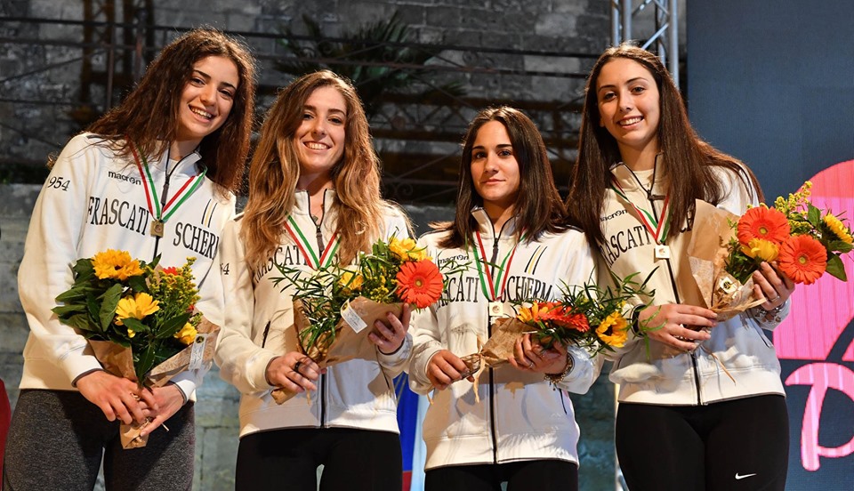 Il responsabile d'arma commenta con soddisfazione il terzo posto delle ragazze ai campionati italiani