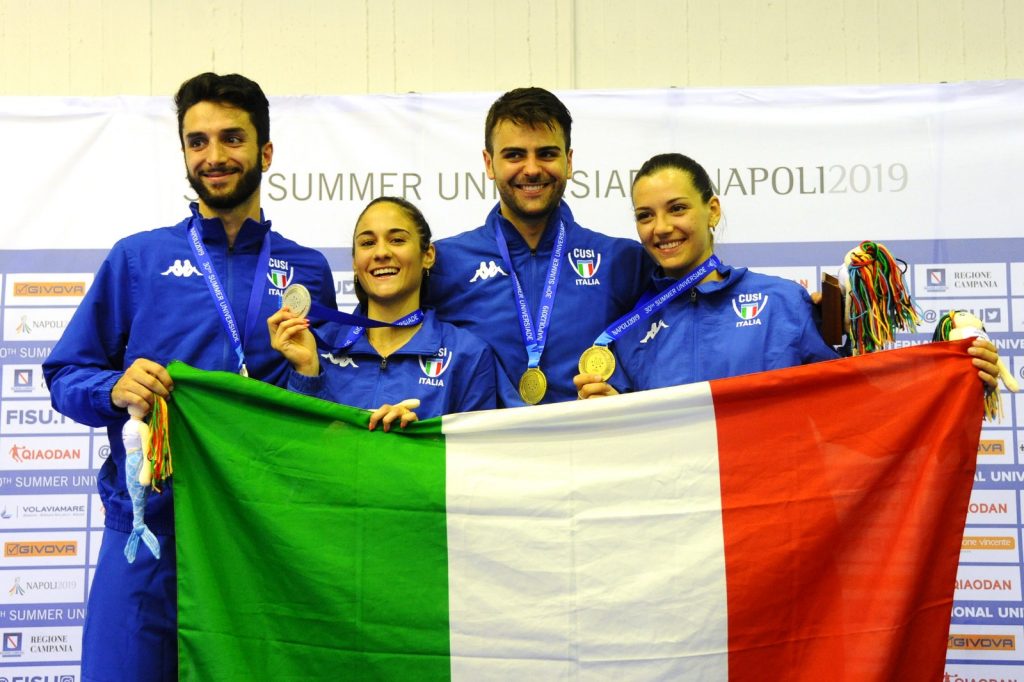 Alle Universiadi grandi soddisfazioni per il team tuscolano con Rosatelli, Bianchi, Mancini e Lucarini
