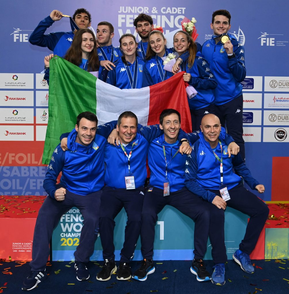 Due medaglie a squadre nel mondiale Giovani con Ottaviani e Spica