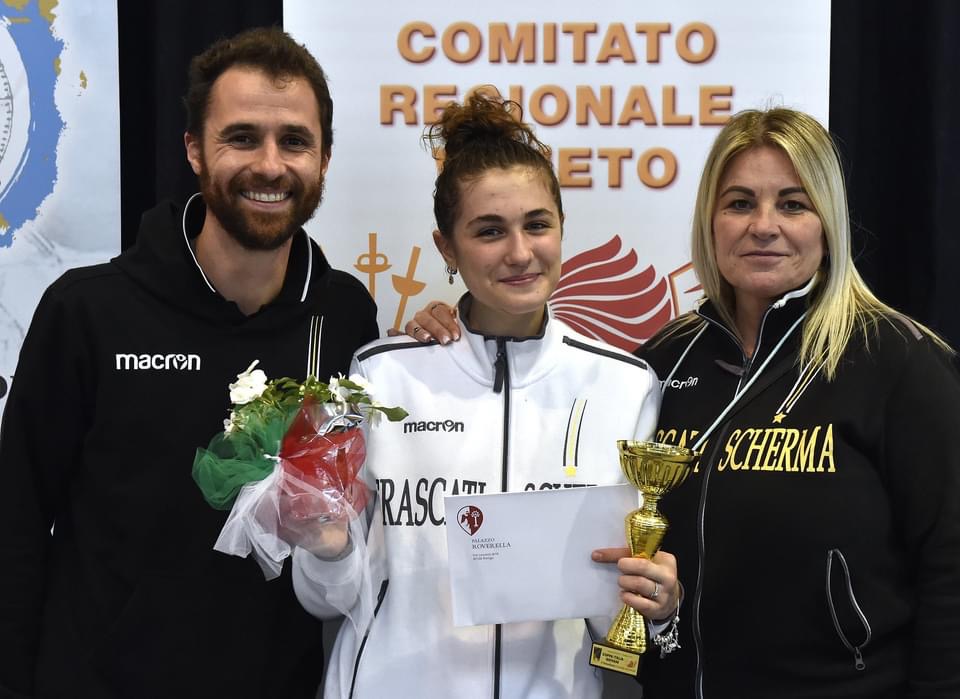 La fiorettista felice per il terzo posto in Coppa Italia e il pass per Catania