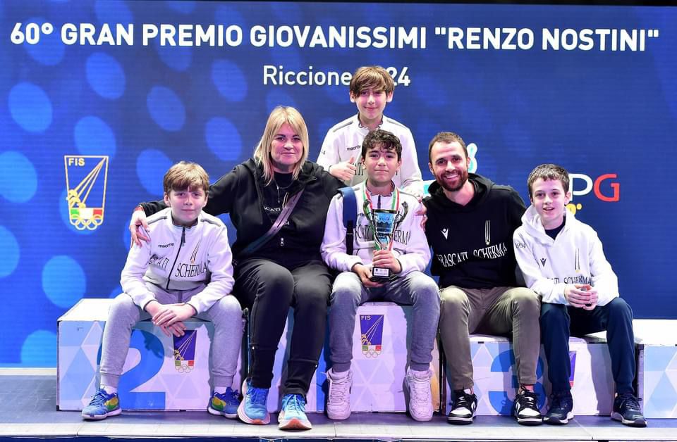 Il tecnico parla dell'avventura dei fiorettisti Under 14 a Riccione